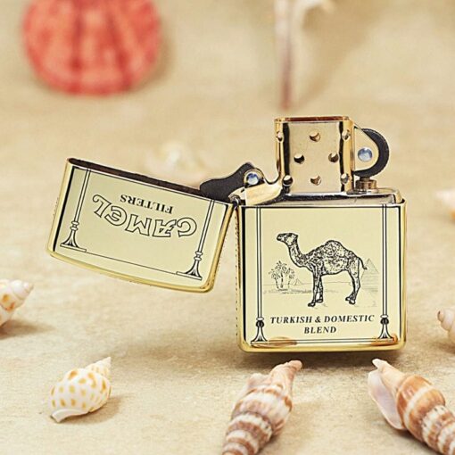 Zippo Brass Chủ Đề Camel - BRC15 - Hình ảnh 4