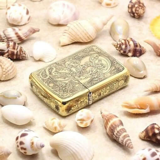 Zippo Armor Brass Fortune Pixiu - BRC04 - Hình ảnh 6