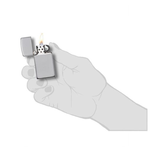 bật lửa zippo cao cấp màu bạc