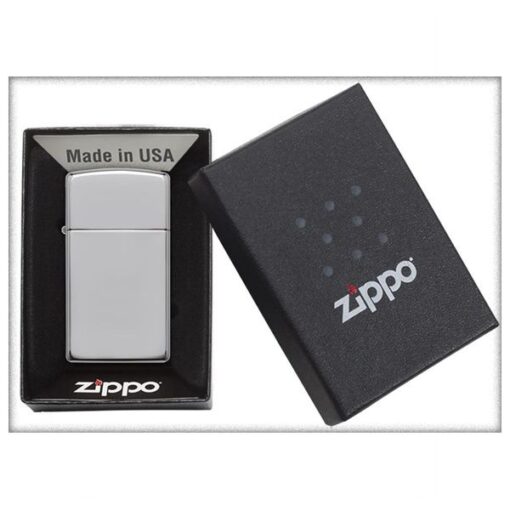 bật lửa zippo cao cấp màu bạc