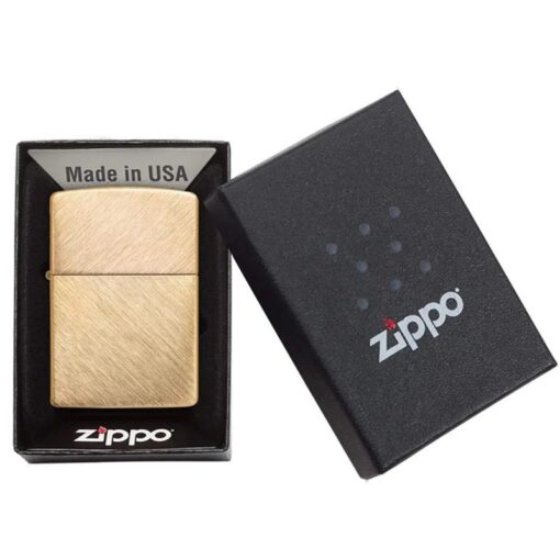 Zippo Herringbone Sweep Brass - 29830 - Hình ảnh 7