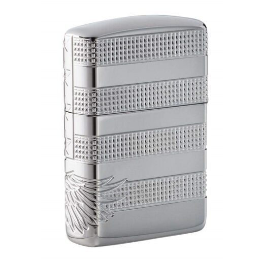 Zippo Armor MultiCut Patriotic Eagle High Polish Chrome - 49027 - Hình ảnh 3