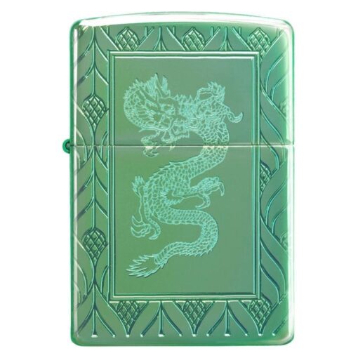 Zippo Armor High Polish Green Elegant Dragon - 49054 - Hình ảnh 3