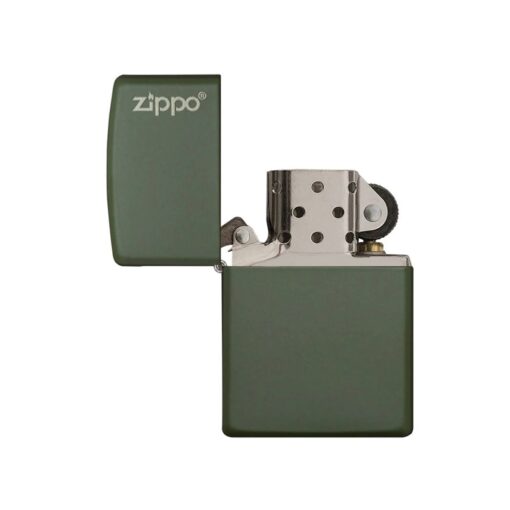 Zippo Classic Green Matte with Zippo Logo – 221ZL - Hình ảnh 2