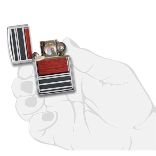 Zippo Steel And Wood Pipe - 28676 - Hình ảnh 5