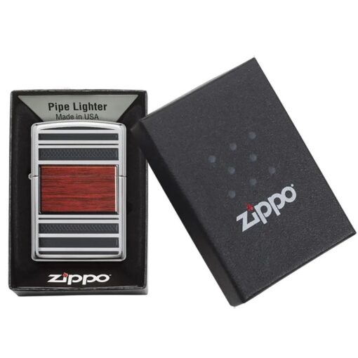 Zippo Steel And Wood Pipe - 28676 - Hình ảnh 6
