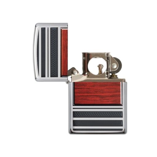 Zippo Steel And Wood Pipe - 28676 - Hình ảnh 2