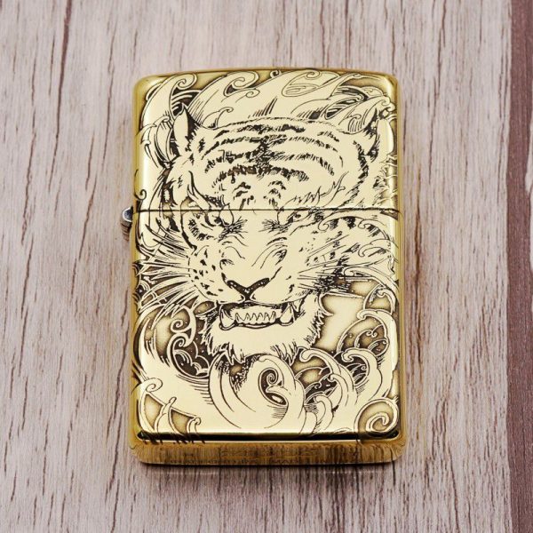 bật lửa zippo khắc hổ