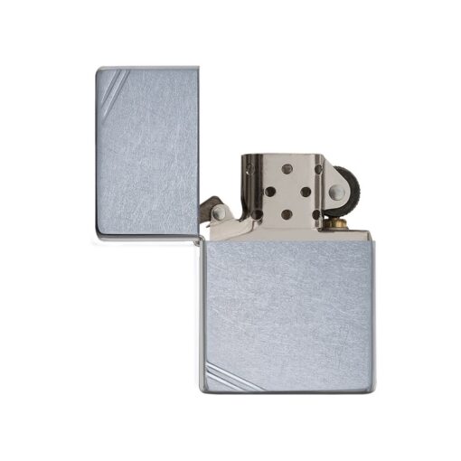 Zippo Street Chrome Vintage with Slashes - 267 - Hình ảnh 2