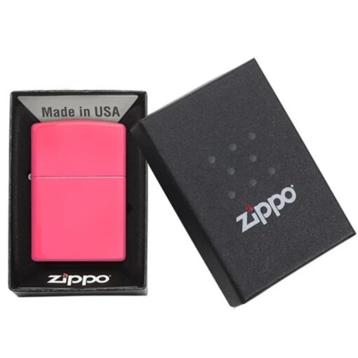 Zippo Classic Neon Pink Matte – 28886 - Hình ảnh 6