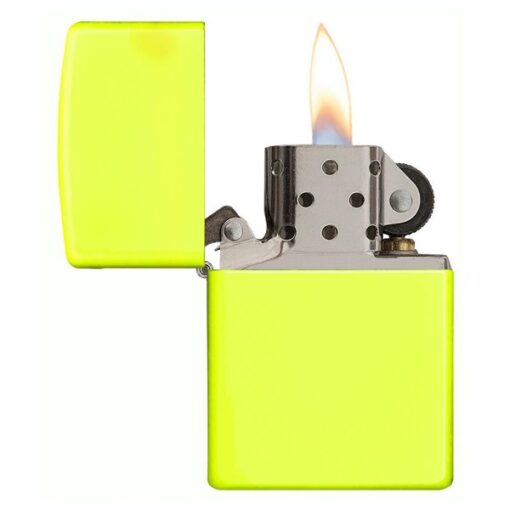 Zippo Neon Yellow Matte - 28887 - Hình ảnh 2