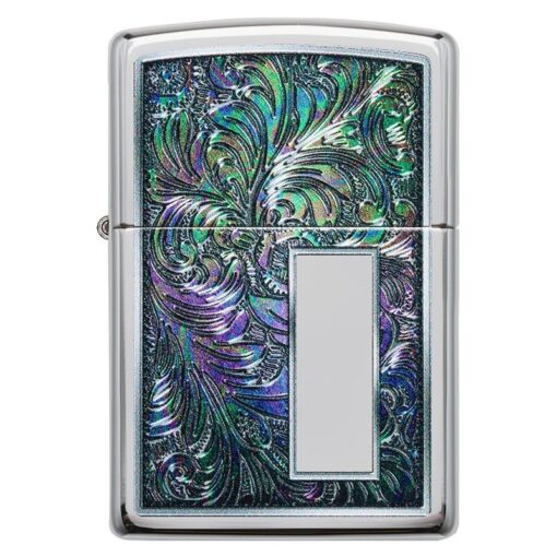 Zippo Colorful Venetian Design High Polish Chrome - 49139 - Hình ảnh 3