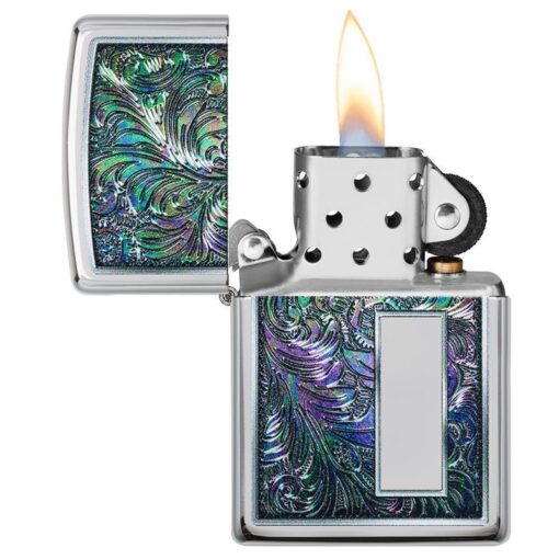 Zippo Colorful Venetian Design High Polish Chrome - 49139 - Hình ảnh 5