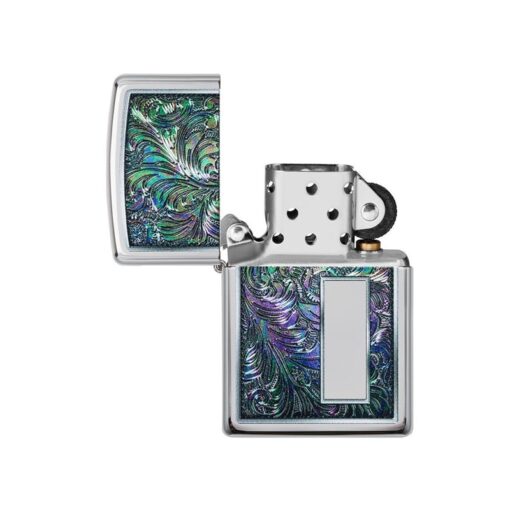 Zippo Colorful Venetian Design High Polish Chrome - 49139 - Hình ảnh 2