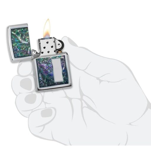 Zippo Colorful Venetian Design High Polish Chrome - 49139 - Hình ảnh 6