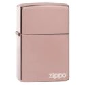 Zippo Classic High Polish Rose Gold with Zippo Logo – 49190ZL