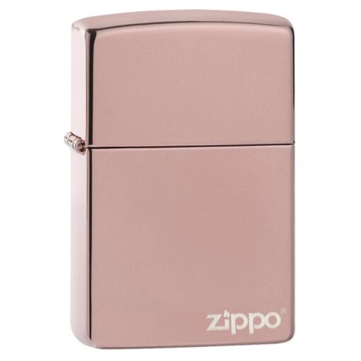 Zippo Classic High Polish Rose Gold with Zippo Logo – 49190ZL