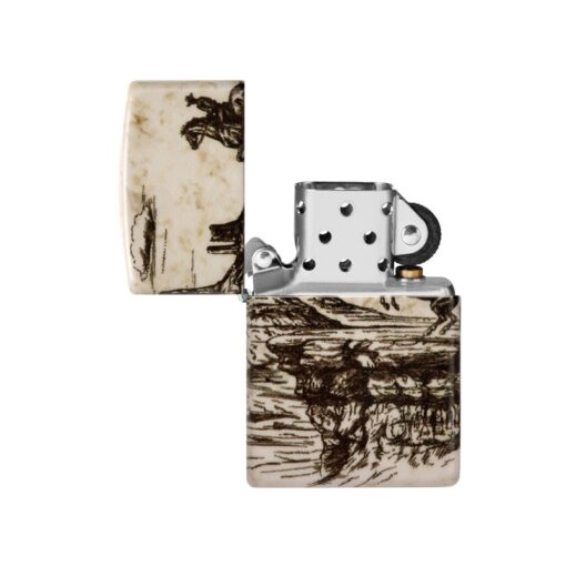 Zippo Wild West Scene Design 540 Color - 48518 - Hình ảnh 2