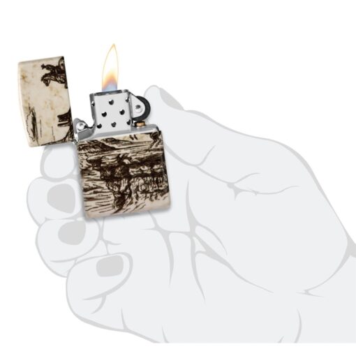 Zippo Wild West Scene Design 540 Color - 48518 - Hình ảnh 9