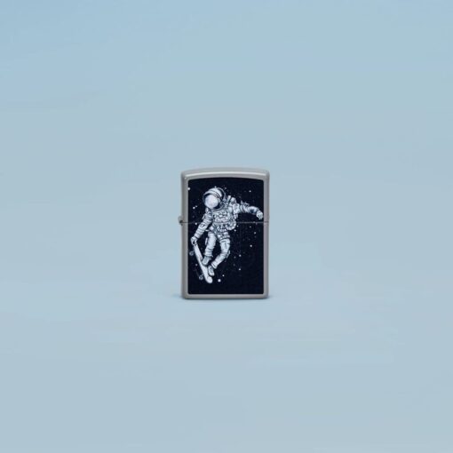 Zippo Skateboarding Astronaut Design Flat Grey - 48644 - Hình ảnh 7