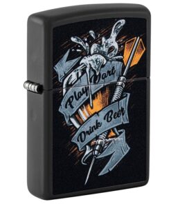 Zippo Darts Design Black Matte - 48679