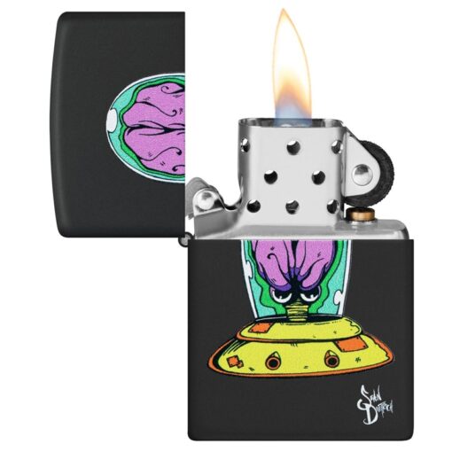 Zippo Sean Dietrich Windproof Michelobeo Black Matte - 48683 - Hình ảnh 4