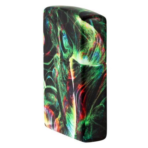 Zippo Psychedelic Swirl Design Glow in the Dark Green Matte - 48774 - Hình ảnh 7
