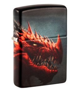 Zippo Dragon Design 540 White Matte - 48777