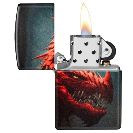 Zippo Dragon Design 540 White Matte - 48777 - Hình ảnh 8