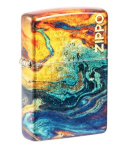 Zippo Colorful Design 540 Tumbled Brass - 48778