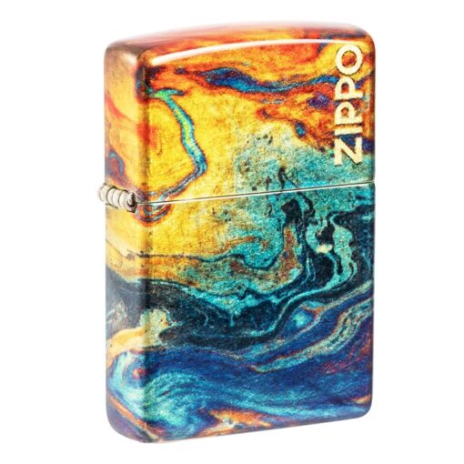Zippo Colorful Design 540 Tumbled Brass - 48778