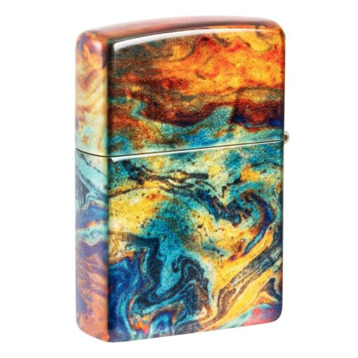 Zippo Colorful Design 540 Tumbled Brass - 48778 - Hình ảnh 3