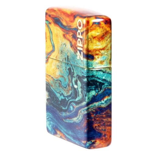 Zippo Colorful Design 540 Tumbled Brass - 48778 - Hình ảnh 6