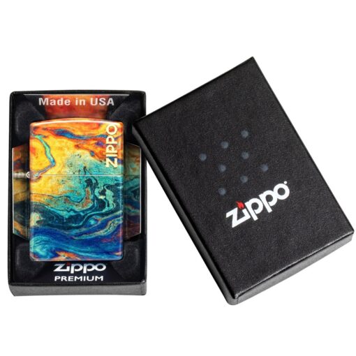 Zippo Colorful Design 540 Tumbled Brass - 48778 - Hình ảnh 10