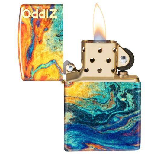 Zippo Colorful Design 540 Tumbled Brass - 48778 - Hình ảnh 8