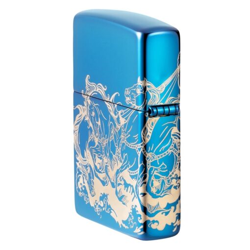 Zippo Atlantis Design High Polish Blue - 48787 - Hình ảnh 6
