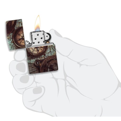 Zippo Compass Design 540 Matte - 49916 - Hình ảnh 9