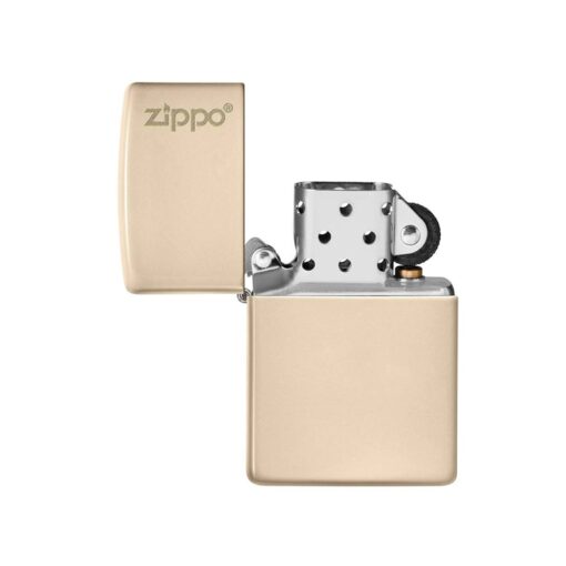Zippo Classic Flat Sand with Zippo Logo – 49453ZL - Hình ảnh 2
