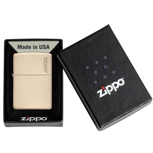 Zippo Classic Flat Sand with Zippo Logo – 49453ZL - Hình ảnh 6