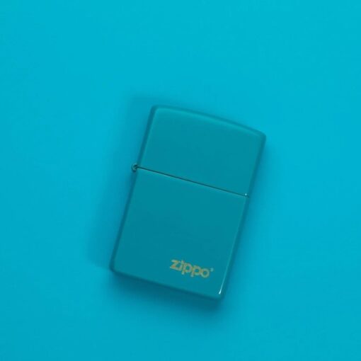 Zippo Classic Flat Turquoise with Zippo Logo- 49454ZL - Hình ảnh 7