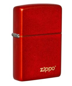 Zippo Classic Metallic Red with Zippo Logo – 49475ZL