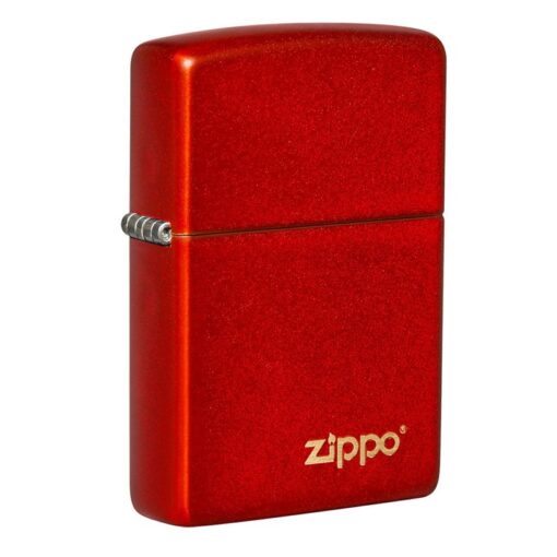 Zippo Classic Metallic Red with Zippo Logo – 49475ZL