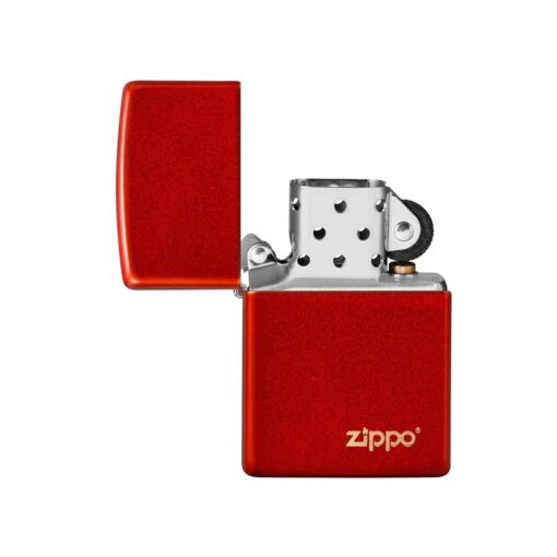Zippo Classic Metallic Red with Zippo Logo – 49475ZL - Hình ảnh 2