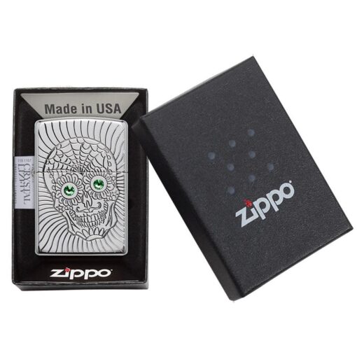 Zippo Armor® Sugar Skull Design - 49172 - Hình ảnh 5