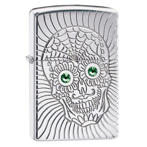 Zippo Armor® Sugar Skull Design - 49172