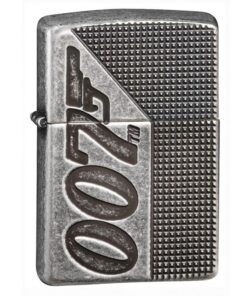 Zippo Armor James Bond 007 Antique Silver Plate - 49033