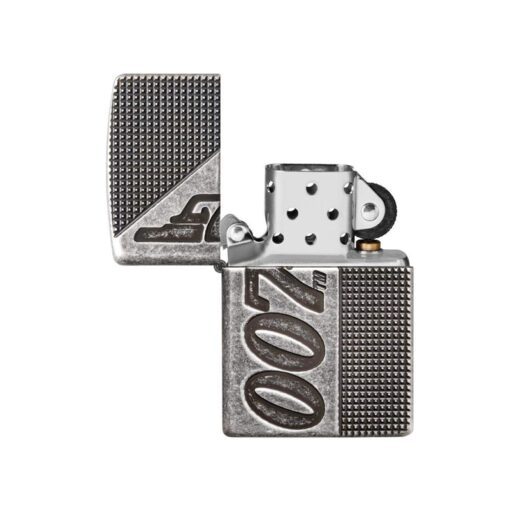 Zippo Armor James Bond 007 Antique Silver Plate - 49033 - Hình ảnh 2