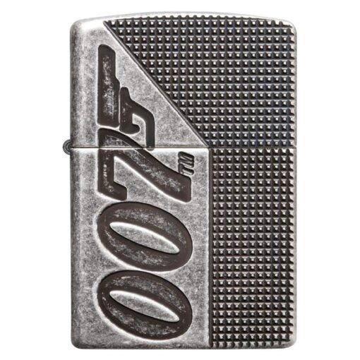 Zippo Armor James Bond 007 Antique Silver Plate - 49033 - Hình ảnh 3