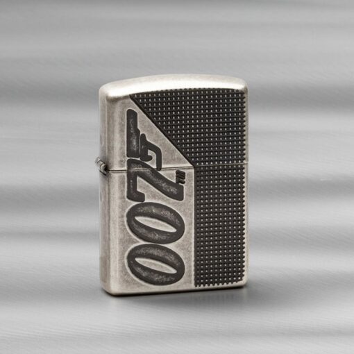 Zippo Armor James Bond 007 Antique Silver Plate - 49033 - Hình ảnh 7