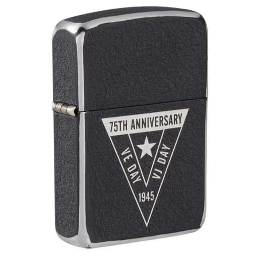 Zippo VE/VJ 75th Anniversary Collectible Steel Case – 49264